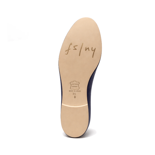 Index Navy Leather