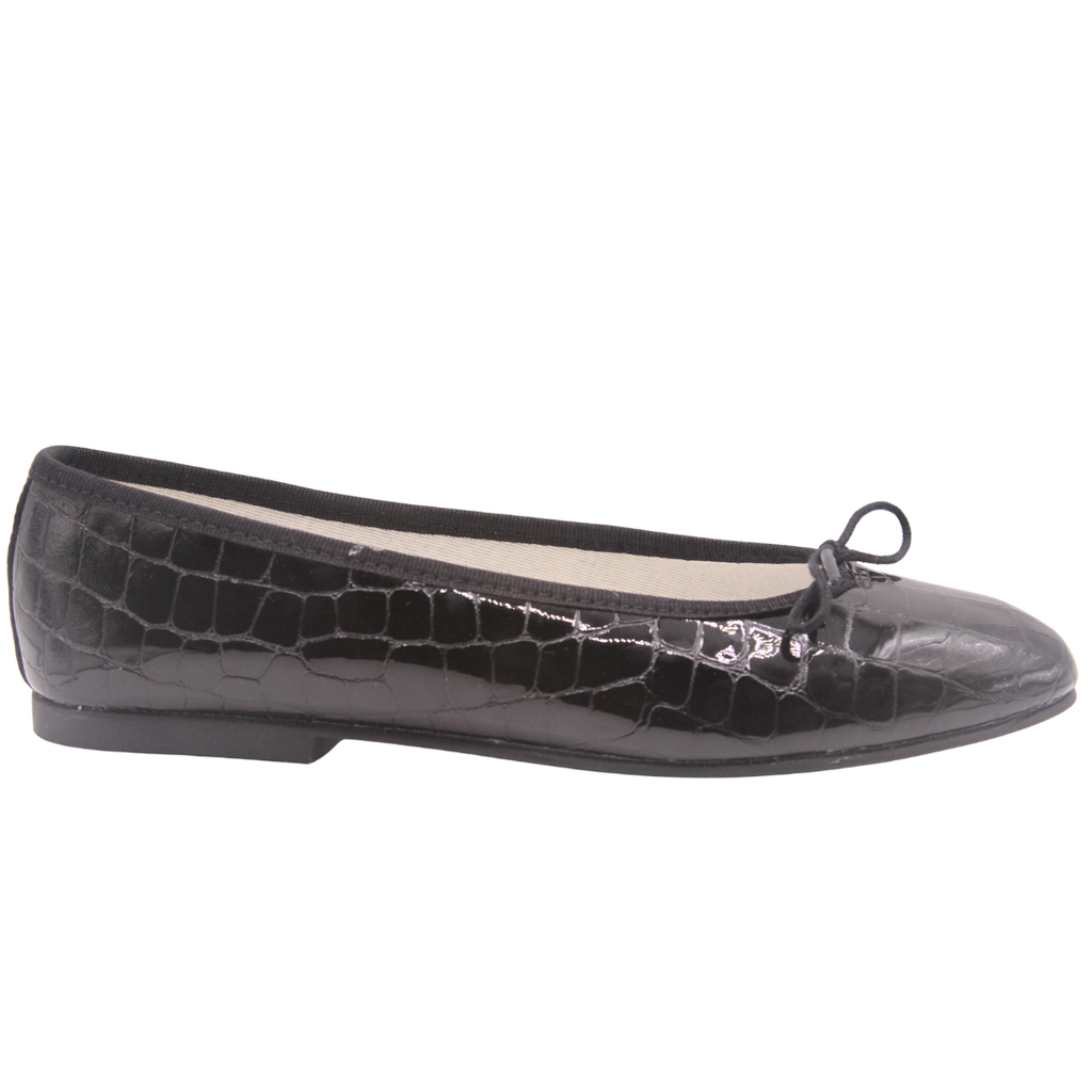 Ingrid - Black Croco