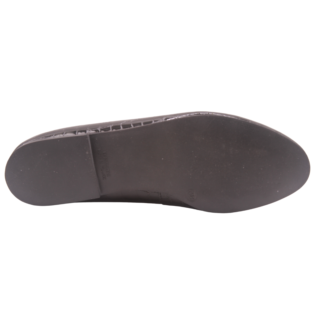 Ingrid - Black Croco