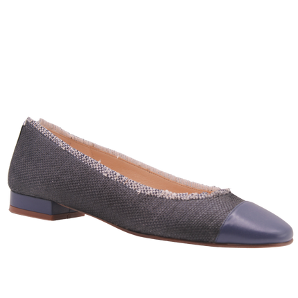 Imply Navy Raffia
