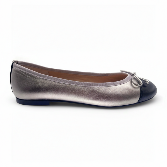 Index Pewter Black Leather