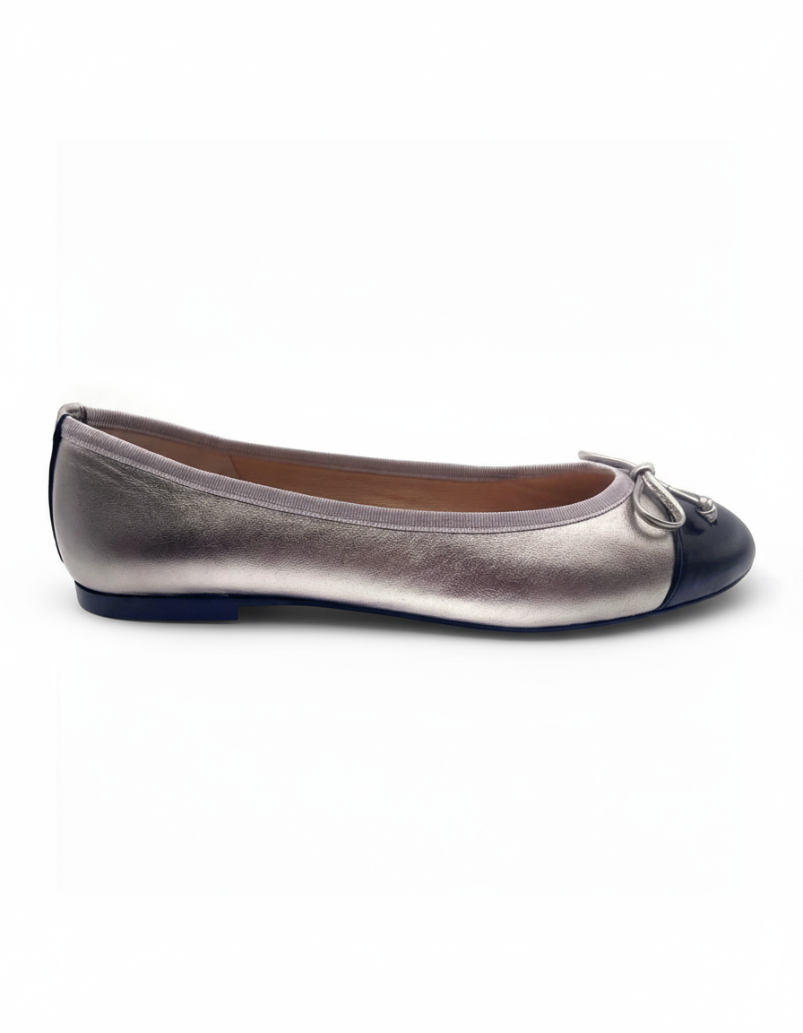 Index - Pewter Black Leather