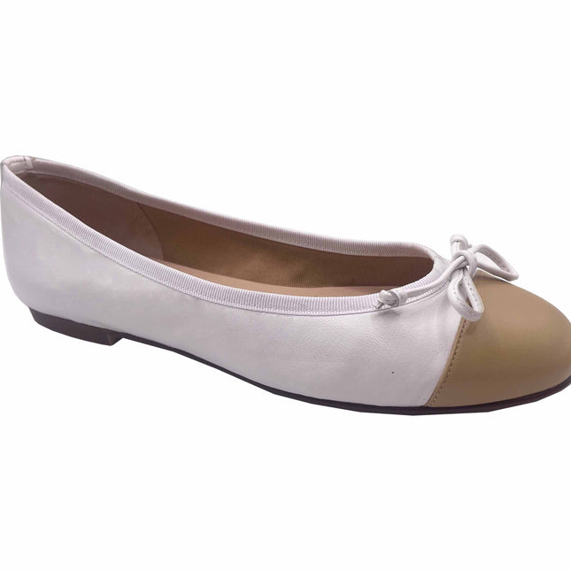 Index White Beige Leather