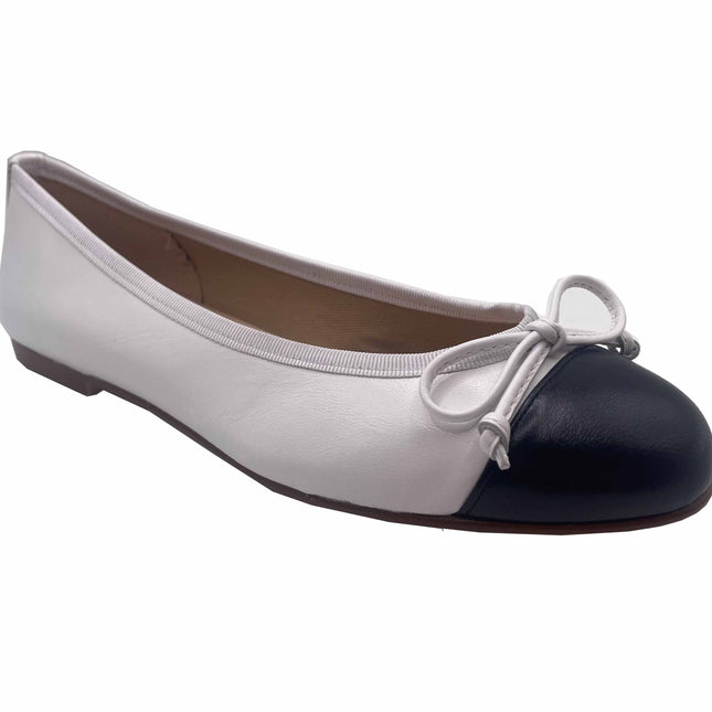 Index White Navy Leather