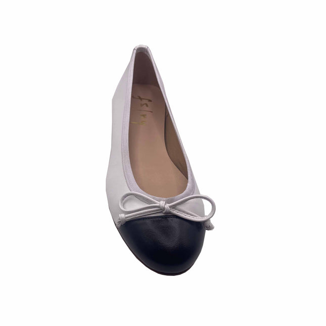 Index White Navy Leather