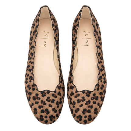 Jigsaw Beige Cheetah Suede