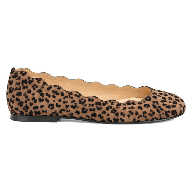 Jigsaw Beige Cheetah Suede