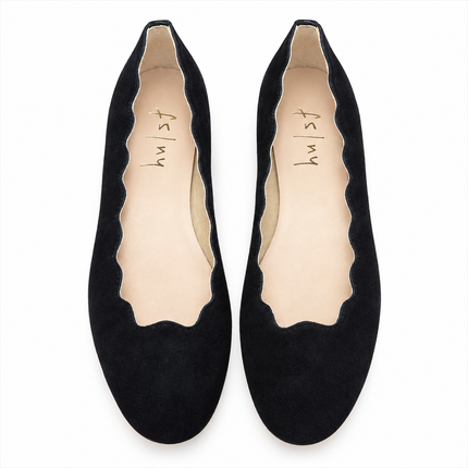 Jigsaw Black Suede