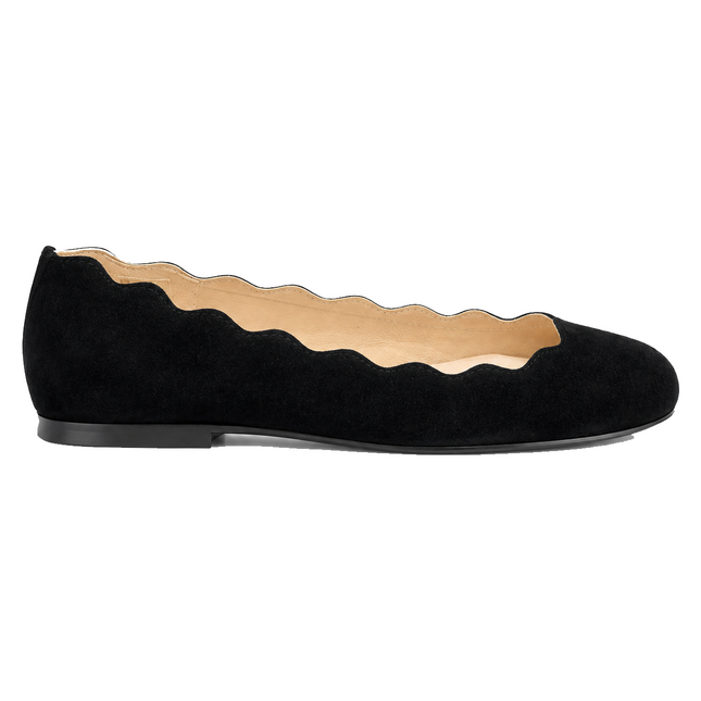 Jigsaw Black Suede