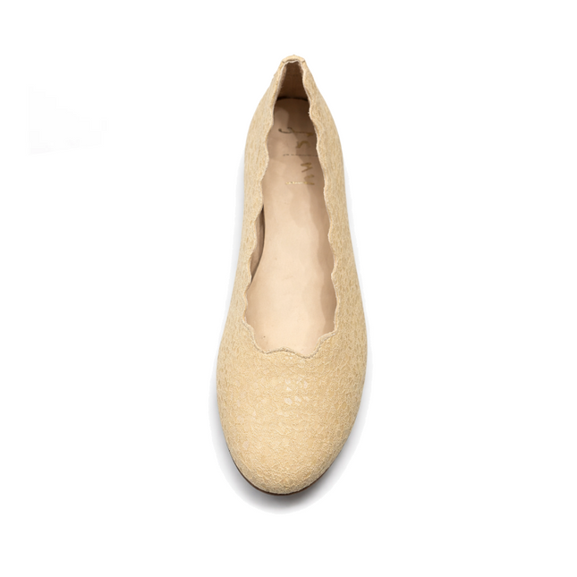 Jigsaw Camel Mosaic Suede