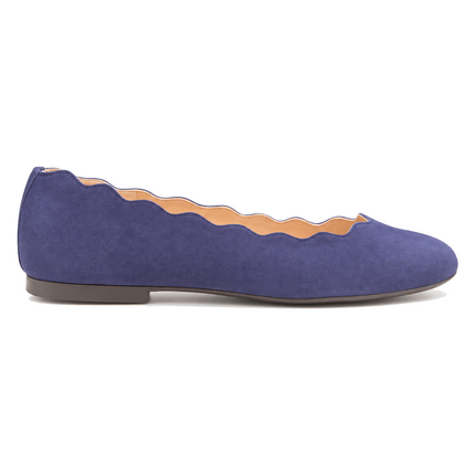 Jigsaw Navy Suede