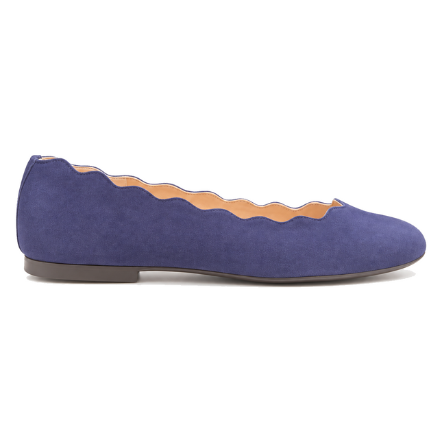 Jigsaw Navy Suede