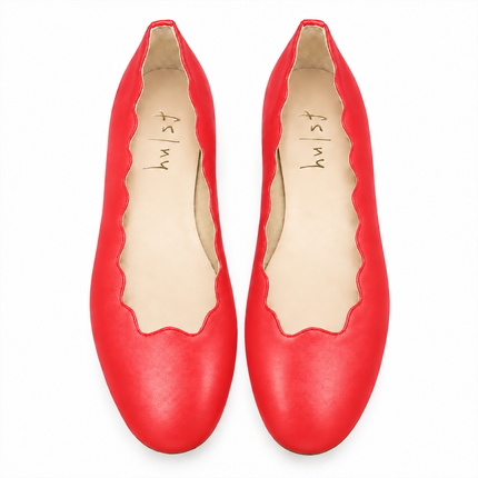 Jigsaw Red Leather