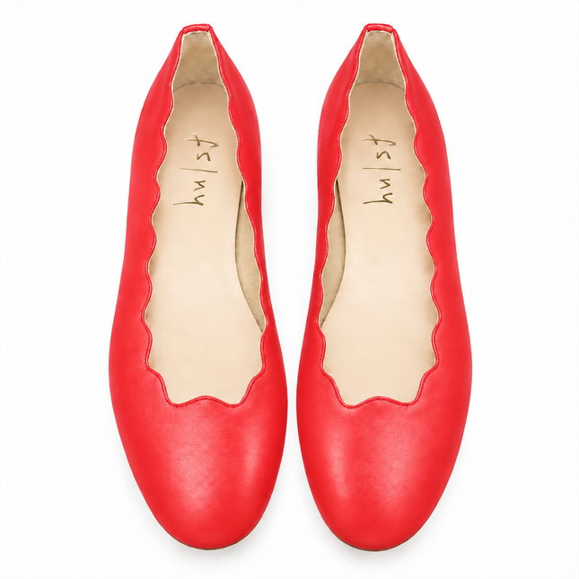 Jigsaw Red Leather