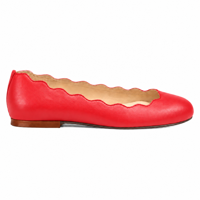 Jigsaw Red Leather