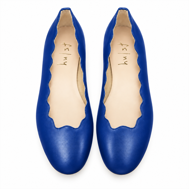 Jigsaw Royal Blue Leather