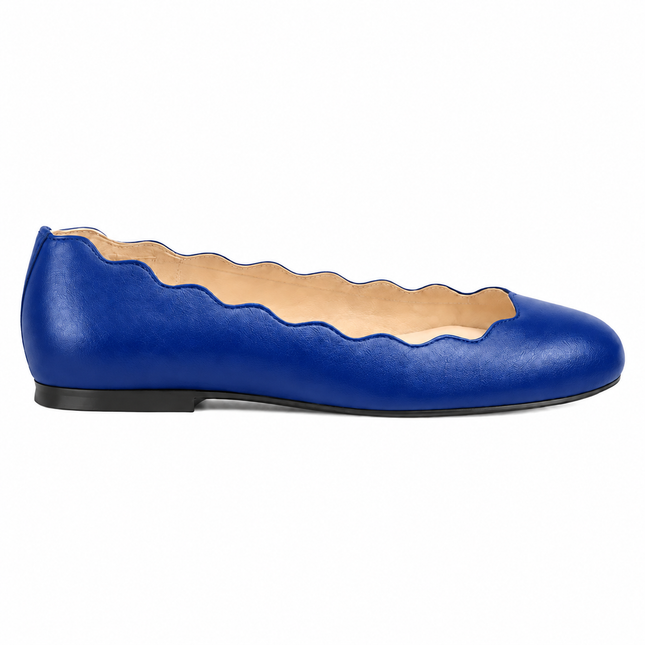 Jigsaw Royal Blue Leather