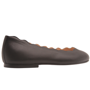 Jigsaw Leather Sole - Black Leather