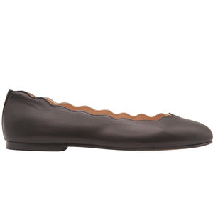 Jigsaw Leather Sole - Black Leather