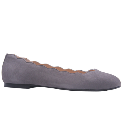 Jigsaw Grey Suede