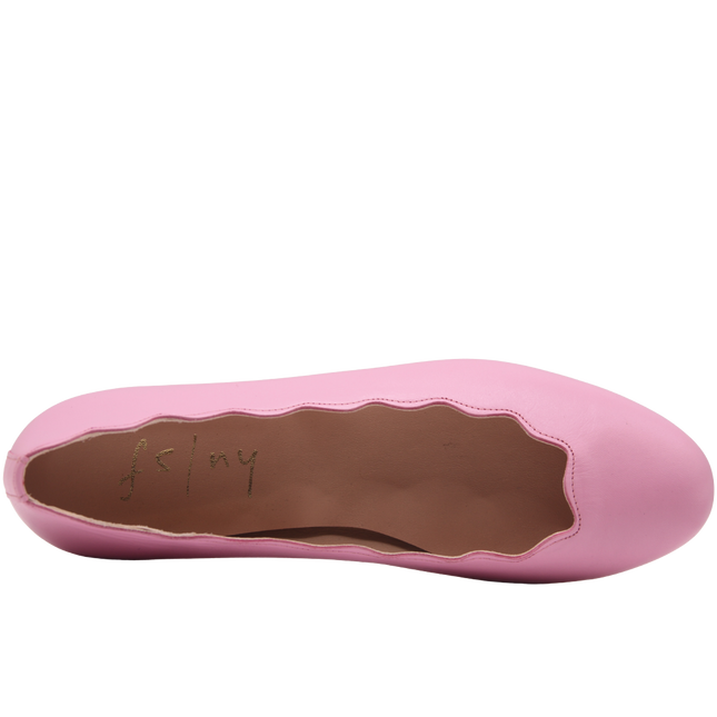 Jigsaw Pink Leather