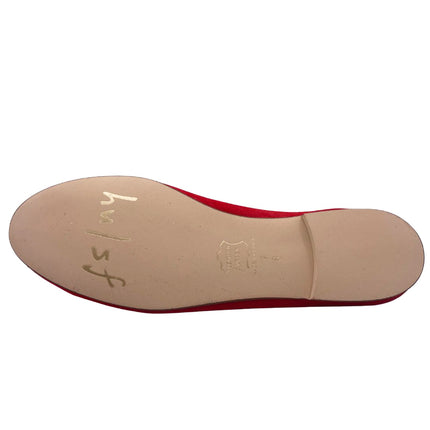 Jigsaw Red Suede