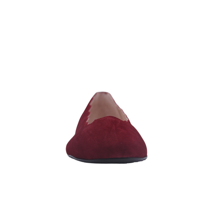 Jigsaw Wine Suede