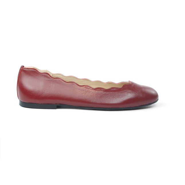 Jigsaw Burgundy Leather