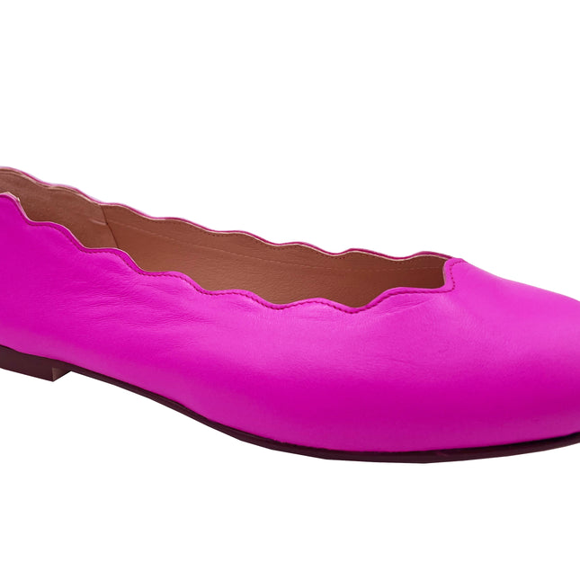 Jigsaw Hot Pink Leather