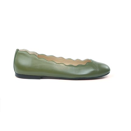 Jigsaw Olive Leather