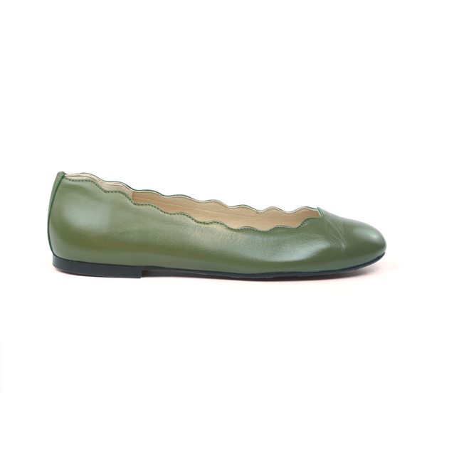 Jigsaw Olive Leather