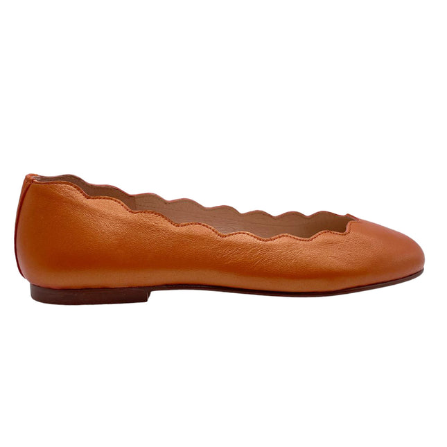 Jigsaw Orange Leather