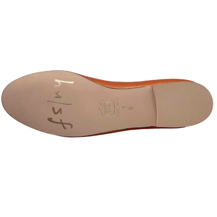 Jigsaw Orange Leather