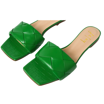 Jolene - Kelly Green Leather