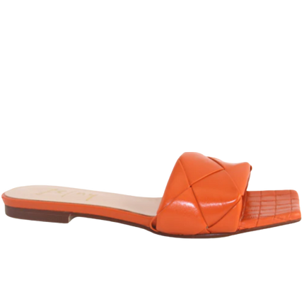 Jolene - Orange Leather