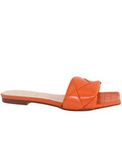 Jolene - Orange Leather
