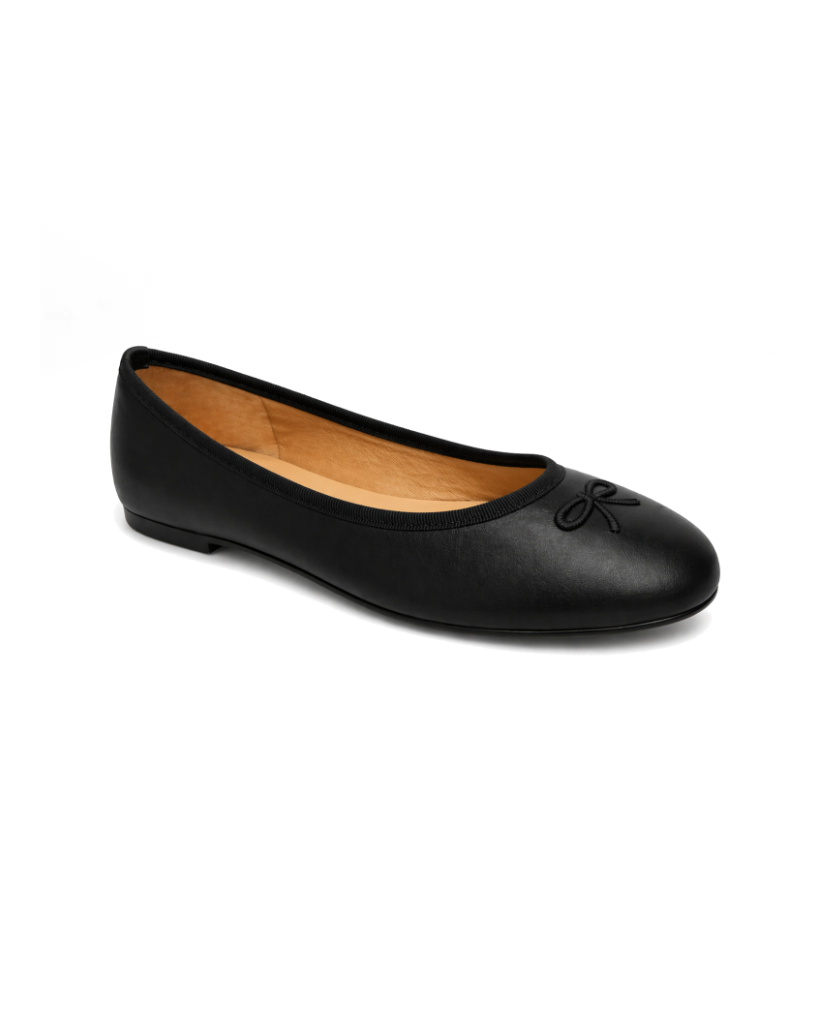 Kathy Black Leather – French Sole