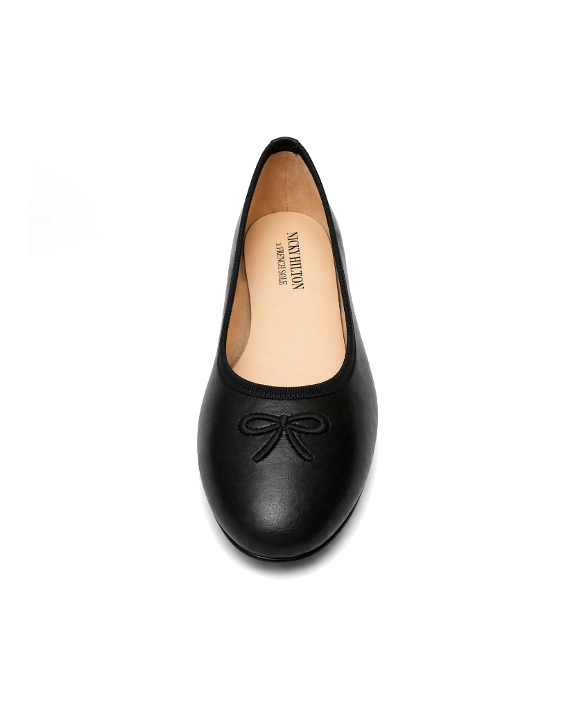 Kathy Black Leather – French Sole
