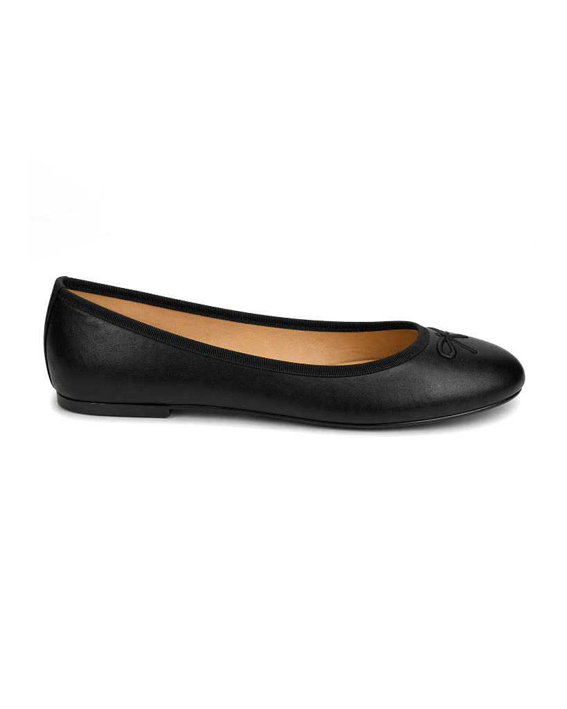 Kathy Black Leather – French Sole