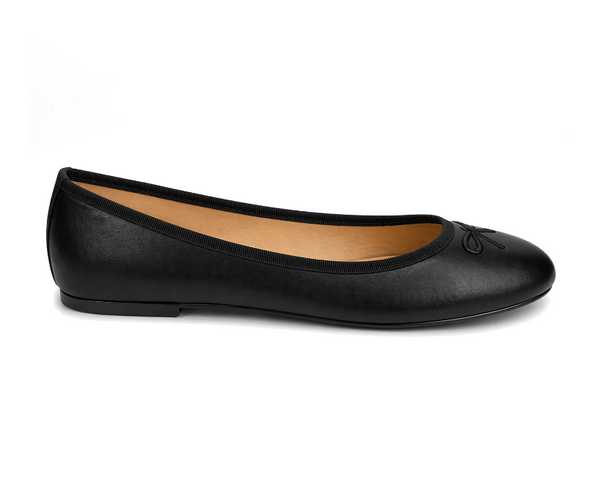 Kathy Black Leather – French Sole