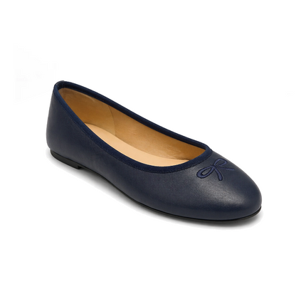 Kathy Navy Leather