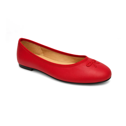 Kathy Red Leather