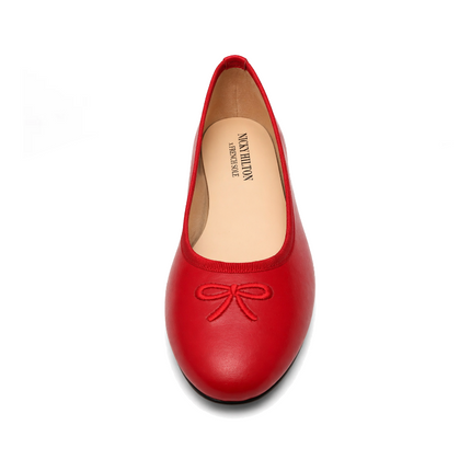 Kathy Red Leather