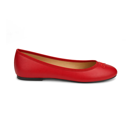 Kathy Red Leather