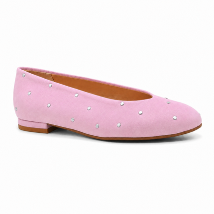 Kira Baby Pink Suede