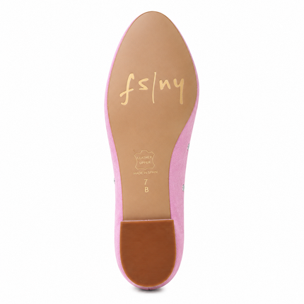 Kira Baby Pink Suede