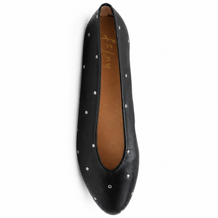 Kira Black Leather