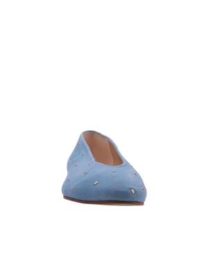 Kira - Baby Blue Suede