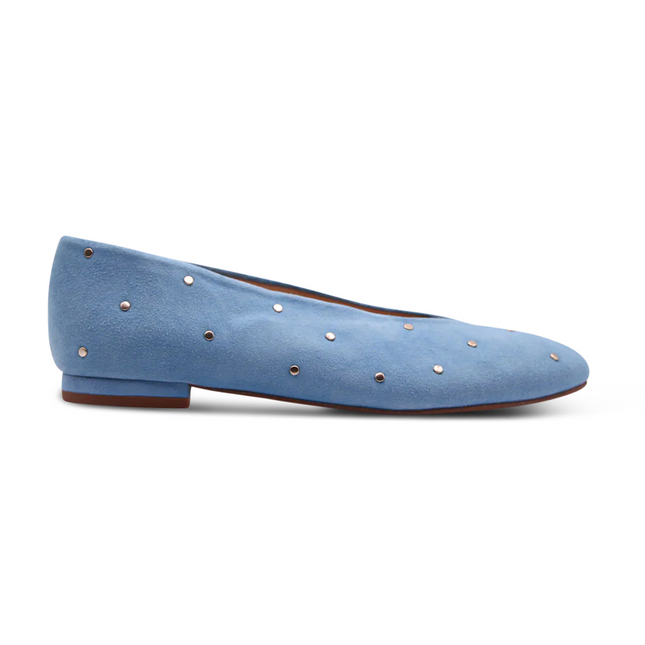 Kira Baby Blue Suede