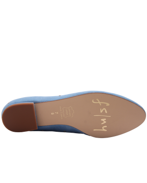 Kira - Baby Blue Suede